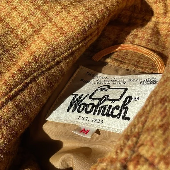 Vintage Woolrich Coat (Mens Medium) - Picture 3 of 4